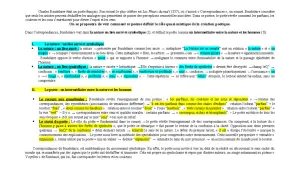 Analyse des correspondances de Baudelaire : le poète, intermédiaire entre nature et hommes, déchiffre les symboles.