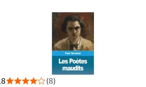 Portrait de Paul Verlaine, auteur de "Les Poètes maudits". Une biographie qui explore sa vie et son œuvre.