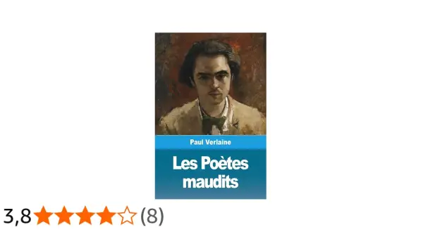 Portrait de Paul Verlaine, auteur de "Les Poètes maudits". Une biographie qui explore sa vie et son œuvre.