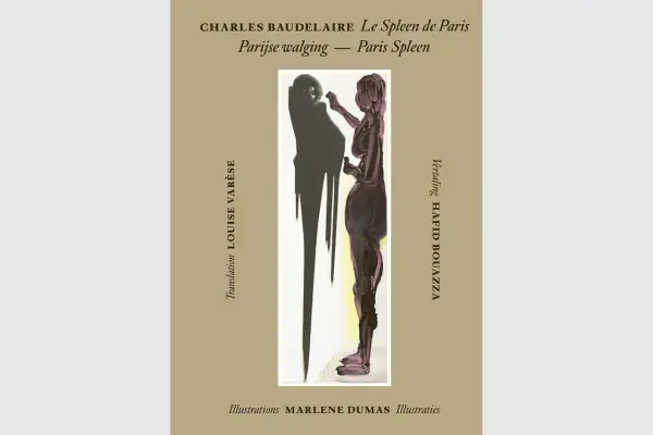 Couverture de "Le Spleen de Paris" de Baudelaire, avec une illustration de Marlene Dumas. L'image évoque une analyse du spleen baudelairien.
